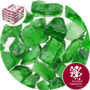 Enviro-Glass Large Gravel - Emerald Green Crystal - 7629/LG